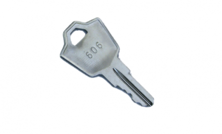 606 Key switch Spare key